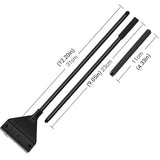Darrahopens Pet Care > Aquarium > Aquarium Cleaning Supplies 304SS Aquarium Stainless Steel Algae Scraper Blade Fish Tank Glass Cleaner