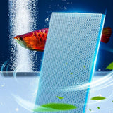 Darrahopens Pet Care > Aquarium > Aquarium Cleaning Supplies 4Pcs Replacement Aquarium Filters 8-Layer Reusable Density Filter for Fish Tank