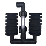 Darrahopens Pet Care > Aquarium > Aquarium Cleaning Supplies Aquarium Air Filter Bio Sponge Filter for Shrimp Betta Breeder Fish Tank Style 1