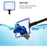 Darrahopens Pet Care > Aquarium > Aquarium Cleaning Supplies Aquarium Cleaning Kit - 5 In 1 Algae Scraper And Aquarium Gravel Cleaner - Hand Siphon Pump To Drain And Replace Your