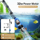 Darrahopens Pet Care > Aquarium > Aquarium Cleaning Supplies Aquarium Multi-function Water Changer Suction Pump For Tank Cleaning Fish Waste