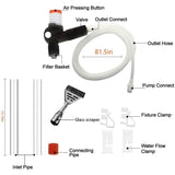 Darrahopens Pet Care > Aquarium > Aquarium Cleaning Supplies Aquarium Vacuum Cleaner Fish Tank Gravel Cleaning Kit With Siphon For Water Change - Cleaning Pump With Air Pressure