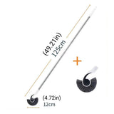 Darrahopens Pet Care > Aquarium > Aquarium Cleaning Supplies Fish Tank Cleaning Tool Long Handle Algae Removal Conch Brush Seahorse Cleaner
