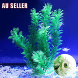 Darrahopens Pet Care > Aquarium > Aquarium Decor 30cm Artificial Aquarium Plant Plastic Water Grass Decoration for Fish Tank