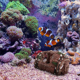 Darrahopens Pet Care > Aquarium > Aquarium Decor 3pcs Aquarium Resin Tree Ornament Fish Tank Decoration Submerged Wood Cave