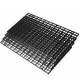 Darrahopens Pet Care > Aquarium > Aquarium Decor 8Pcs Plastic Fish Grid Divider Durable  Holder Fish Tank Tray Egg Crate Aquarium - White