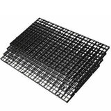 Darrahopens Pet Care > Aquarium > Aquarium Decor 8Pcs Plastic Fish Grid Divider Durable  Holder Fish Tank Tray Egg Crate Aquarium - White