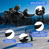 Darrahopens Pet Care > Aquarium > Aquarium Decor Mini Short Ski Skates for Snow，Mini Short Ski Skates for Snow Pro Version，Adjustable Short Mini Ski Skates，Short Snowskates In Australia - Darrahopens