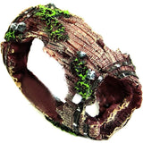 Darrahopens Pet Care > Aquarium > Aquarium Decor Resin Fish Tank Non-Toxic Ornament Broken Barrel Cave Landscaping Decoration