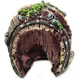 Darrahopens Pet Care > Aquarium > Aquarium Decor Resin Fish Tank Non-Toxic Ornament Broken Barrel Cave Landscaping Decoration