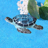 Darrahopens Pet Care > Aquarium > Aquarium Decor Resin Sea Turtle Aquarium Ornament Underwater Decor for Home and Fish Tank Use