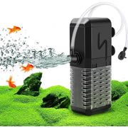 Darrahopens Pet Care > Aquarium > Aquarium Filters & Pumps Adjustable Aquarium Filter 600L/H Aquarium Pump, Ultra-Quiet Internal Aquarium Filter Suitable For Aquariums Up To 200L