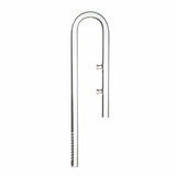 Darrahopens Pet Care > Aquarium > Aquarium Filters & Pumps Aquarium Glass Inlet Outlet Pipe Fish Tank Filter Oil Film Remover Plant Holder - Hemispherical outlet-12mm