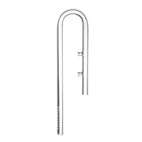 Darrahopens Pet Care > Aquarium > Aquarium Filters & Pumps Aquarium Glass Inlet Outlet Pipe Fish Tank Filter Oil Film Remover Plant Holder - Oil removal inlet-12mm