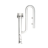 Darrahopens Pet Care > Aquarium > Aquarium Filters & Pumps Aquarium Glass Inlet Outlet Pipe Fish Tank Filter Oil Film Remover Plant Holder - Oil removal inlet-12mm