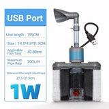 Darrahopens Pet Care > Aquarium > Aquarium Filters & Pumps Aquarium Six in One Filter Reverse Air Lift Suction Aeration Wave Maker System
