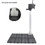Darrahopens Pet Care > Aquarium > Aquarium Filters & Pumps Aquarium Undergravel Filtration System 16pcs Set Underwater Fish Tank Filter Kit