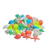 Darrahopens Pet Care > Aquarium > Aquarium Filters & Pumps Pebbles Stone Glow in the Dark Rock Fish Tank Stones Garden Road - Green
