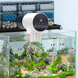 Darrahopens Pet Care > Aquarium > Fish Food CARLA HOME Automatic Fish Feeder with Timer, Moistureproof Dispenser & Rechargeable Feeding for Aquarium or Tank
