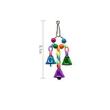 Darrahopens Pet Care > Bird > Bird Cage Accessories 10pcs Parrot Toys Set Swing Ladder Chew Bell Toys for Cockatiels Budgies Cages