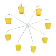 Darrahopens Pet Care > Bird > Bird Cage Accessories {CA} Bird Carousel Spinning Carousel Toy With Bird Feeder