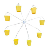 Darrahopens Pet Care > Bird > Bird Cage Accessories {CA} Bird Carousel Spinning Carousel Toy With Bird Feeder