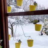 Darrahopens Pet Care > Bird > Bird Cage Accessories {CA} Bird Carousel Spinning Carousel Toy With Bird Feeder