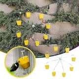Darrahopens Pet Care > Bird > Bird Cage Accessories {CA} Bird Carousel Spinning Carousel Toy With Bird Feeder