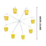Darrahopens Pet Care > Bird > Bird Cage Accessories {CA} Bird Carousel Spinning Carousel Toy With Bird Feeder