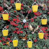 Darrahopens Pet Care > Bird > Bird Cage Accessories {CA} Bird Carousel Spinning Carousel Toy With Bird Feeder
