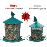 Darrahopens Pet Care > Bird > Bird Cage Accessories Hanging Metal Bird Feeder Mesh Tube Green