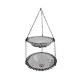 Darrahopens Pet Care > Bird > Bird Cage Accessories Outdoor Hanging Bird Feeder Bath Garden Patio Decoration for Attracting Birds - Grey