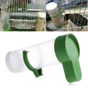 Darrahopens Pet Care > Bird Bird Cage Food Dispenser Feeder Automatic Pet Parrot Budgie Cockatiel Aviary