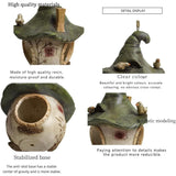Darrahopens Pet Care > Bird > Bird Cages & Stands Cartoon Hanging Birdhouse Cozy Nest Resin Garden Outdoor Tree Patio Decor