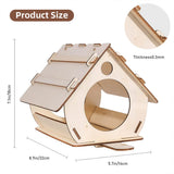 Darrahopens Pet Care > Bird > Bird Cages & Stands Hanging Bird House Nest Feeder Outdoor Garden Cage Shelter For Small Wild Birds