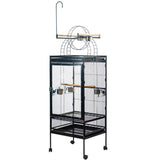 Darrahopens Pet Care > Bird YES4PETS 174 cm Large Bird Budgie Cage Parrot Aviary With Metal Tray and Wheel