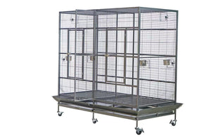 Darrahopens Pet Care > Bird YES4PETS XXXL 195 cm Bird Cage Pet Parrot Aviary  Perch Castor Wheel