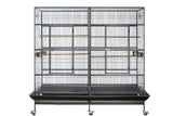 Darrahopens Pet Care > Bird YES4PETS XXXL 195 cm Bird Cage Pet Parrot Aviary  Perch Castor Wheel