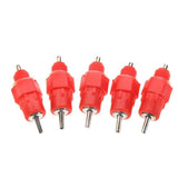 Darrahopens Pet Care > Cat Supplies > Cat Bowls, Feeders & Waterers 10 PCS Automatic Nipple Water Valves for Poultry and Duck Feeding