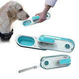 Darrahopens Pet Care > Cat Supplies > Cat Bowls, Feeders & Waterers 350ml Foldable Pet Dog Water Bottle Leak-proof Water Feeder for Travel Walking Hiking Grey