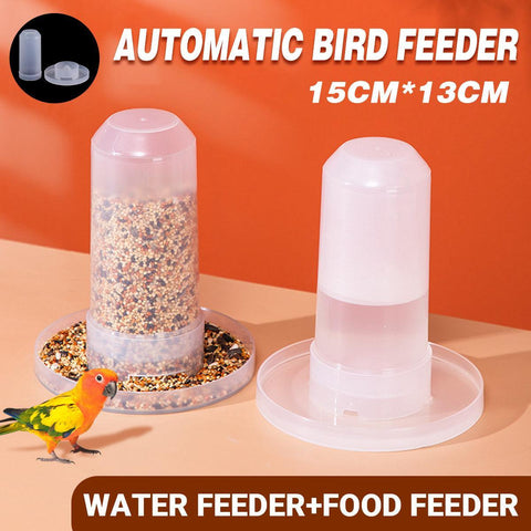 Darrahopens Pet Care > Cat Supplies > Cat Bowls, Feeders & Waterers Automatic Bird Feeder Chicken Pigeon Parrot Drinker Water Dispenser Feeder