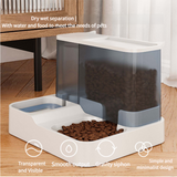Darrahopens Pet Care > Cat Supplies > Cat Bowls, Feeders & Waterers Blue Pet Feeder 3L Automatic Cat Feeder and Water Dispenser - Hassle-Free Hydration and Feeding