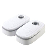 Darrahopens Pet Care > Cat Supplies > Cat Bowls, Feeders & Waterers CARLA HOME 2 Meal Automatic Pet Feeder with Timer for Cat & Dog Wet & Dry Food (Dual Bowl 700ML)