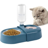 Darrahopens Pet Care > Cat Supplies > Cat Bowls, Feeders & Waterers Cat Bowl, Dog Bowl, Automatic Water Bottle, Tilted Raised Water Bowl For Small And Medium Dogs And Cats
