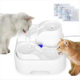 Darrahopens Pet Care > Cat Supplies > Cat Bowls, Feeders & Waterers Cat Water Fountain,Pet Drinking Fountain for Multiple Pet,Ultra Silent Cat Water Bowl ,for Small Medium Cat Kitty