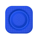 Darrahopens Pet Care > Cat Supplies > Cat Bowls, Feeders & Waterers L Blue 2-Pack Premium Silicone Pet Lick Mat - Slow Feeder for Dogs and Cats with Powerful Suction Base - Anxiety Relief and Boredom Buster for Grooming and Bathing
