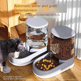 Darrahopens Pet Care > Cat Supplies > Cat Bowls, Feeders & Waterers Pet automatic feeder-Brown Feeder