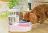 Darrahopens Pet Care > Cat Supplies > Cat Bowls, Feeders & Waterers Pet automatic feeder-Pink Feeder
