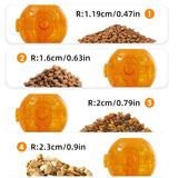 Darrahopens Pet Care > Cat Supplies > Cat Bowls, Feeders & Waterers Pet Puzzle Spinning Feeder: 360° Slow Feeding Portion Control, Clip-On Installation, Eat While Playing/the little orange In Australia - Darrahopens
