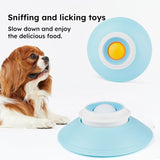 Darrahopens Pet Care > Cat Supplies > Cat Bowls, Feeders & Waterers Pet Slow Feeder Bowl with Food Dispenser, Non-Slip, Universal Puzzle Feeder for Cats and Dogs - White